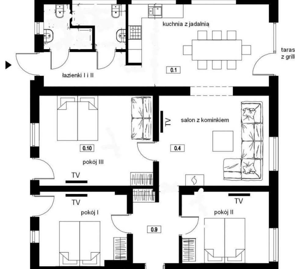 Apartament Pod Bukowym Lasem Meszna Kültér fotó